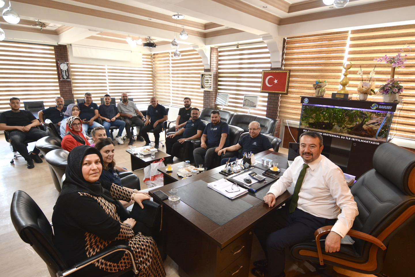 Sandıklı Belediye Başkanı Adnan Öztaş'a Ziyaret