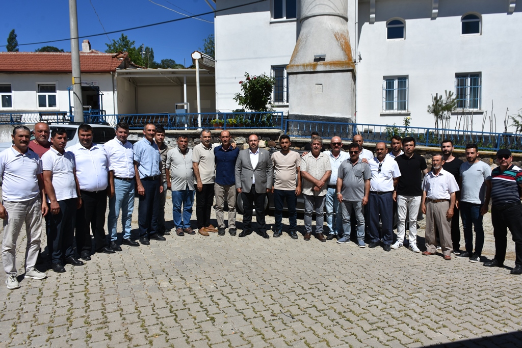 İnönü Belediye Başkanı Serhat Hamamcı ve Heyeti Mahalle Ziyaretleri Gerçekleştirdi