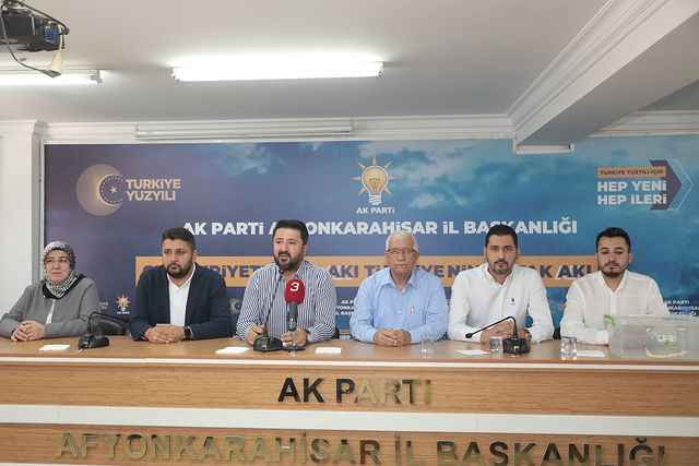 AK Parti Afyonkarahisar İl Başkanlığı'ndan Temayül Yoklaması