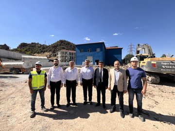 AK Parti Milletvekili Dr. Hasan Arslan Afyonkarahisar GİS Trafo Merkezi İnşaatını İnceledi