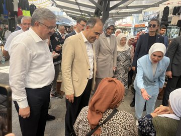 Aile ve Sosyal Hizmetler Bakanı Mahinur Özdemir Göktaş, Gurbetçi Vatandaşlarla Buluştu