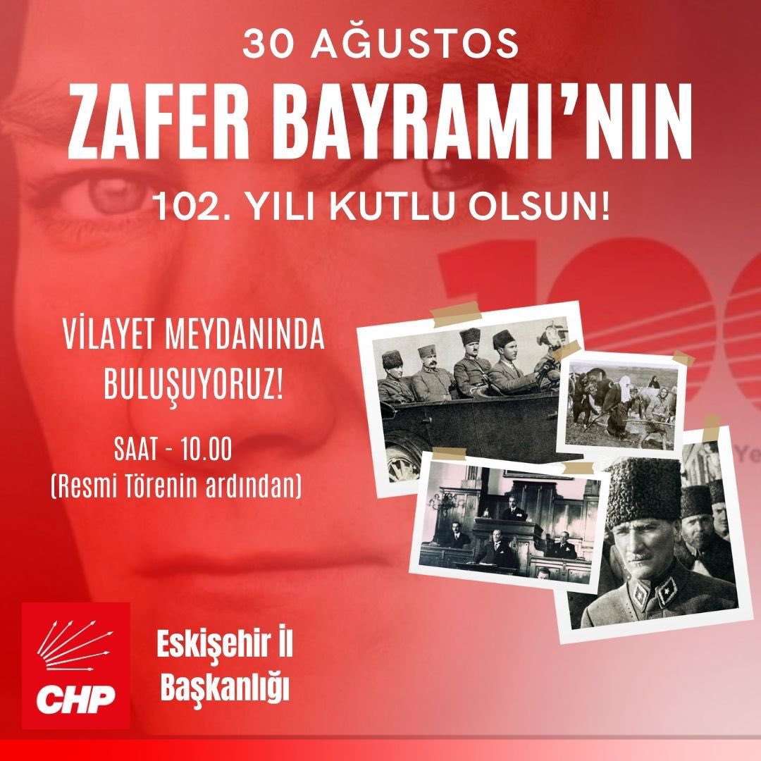 30 Ağustos Zafer Bayramı Coşkuyla Kutlanacak