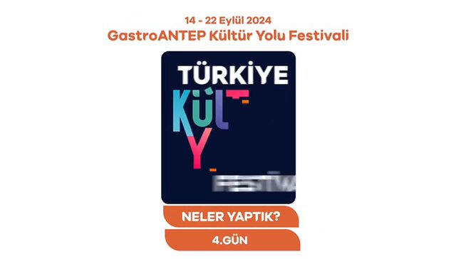 GastroANTEP Kültür Yolu Festivali Gaziantep'te gerçekleştirildi