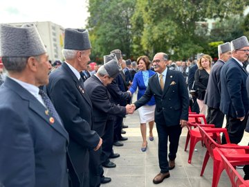 CHP Milletvekili Arslan, Gaziler Günü Anma Törenine Katıldı