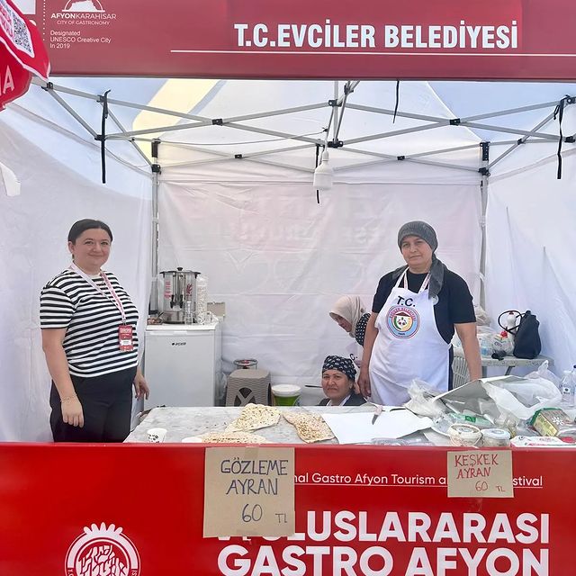 Gastro Afyon Festivali'nde Stand Açıldı