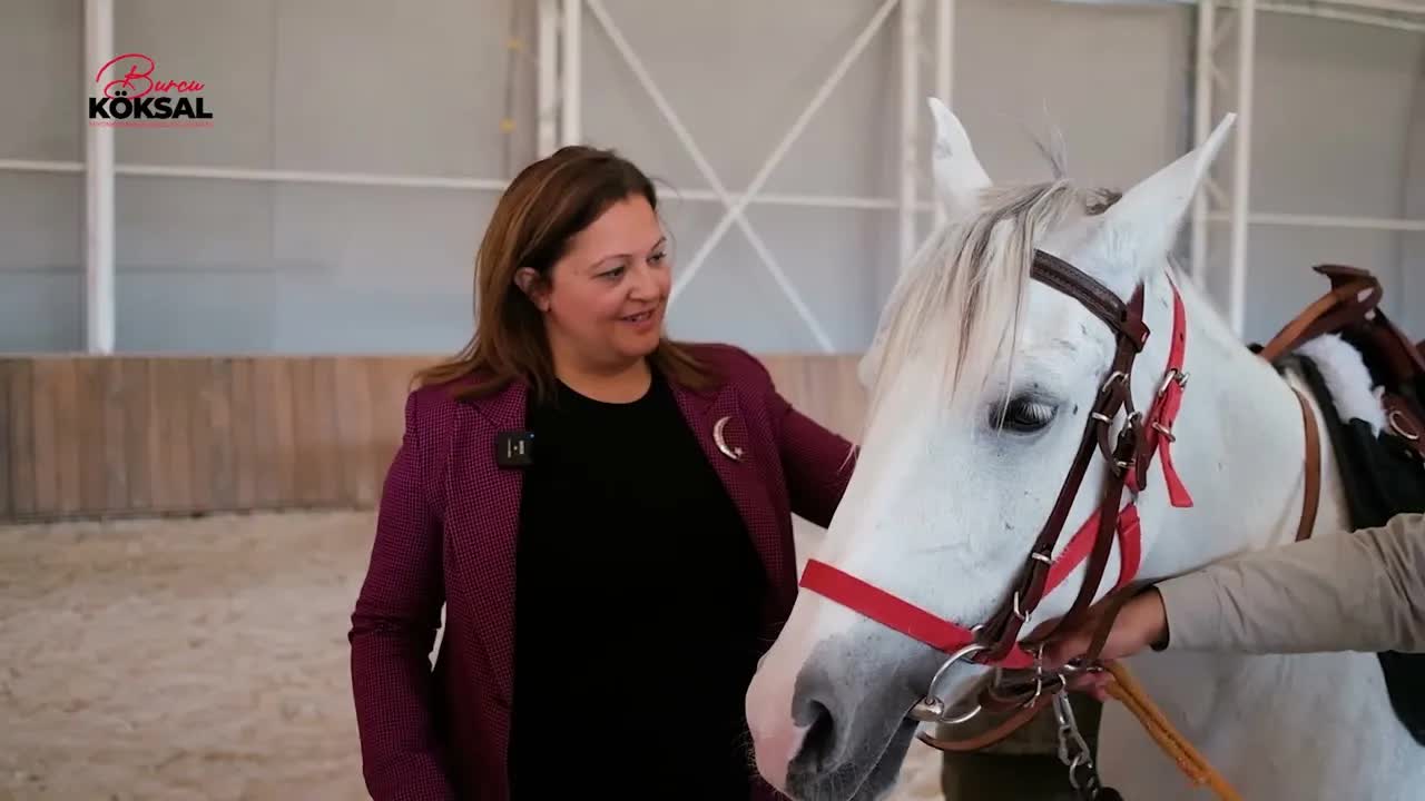 Afyonkarahisar Belediyesi Rahvan Atlı Spor Tesisleri'ne Ziyaret Gerçekleştiren Başkan Köksal, Tesis Hakkında Bilgi Aldı