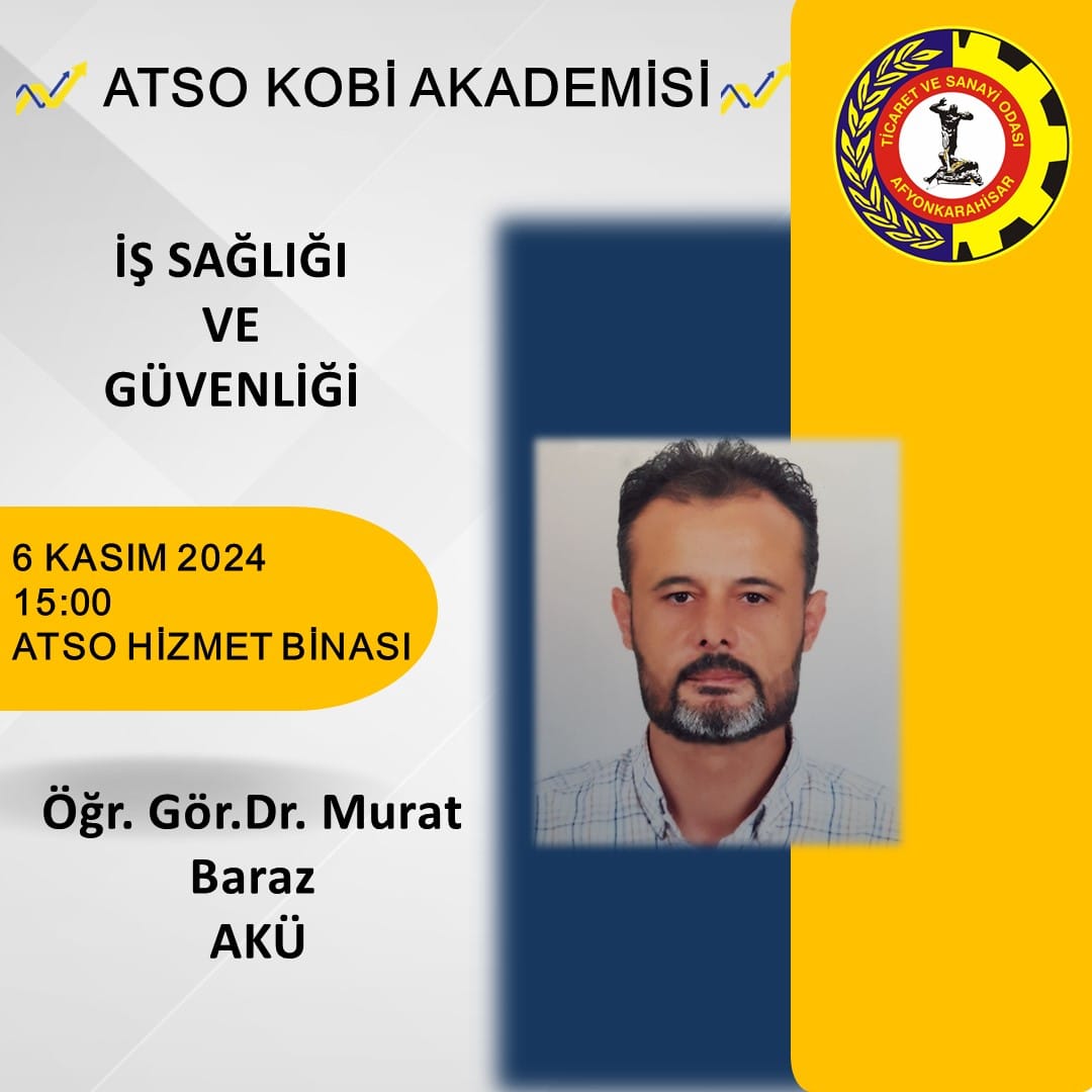 ATSO'dan İş Sağlığı ve Güvenliği Eğitimi