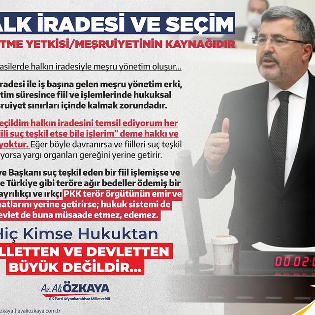 Halk İradesi ve Hukukun Üstünlüğü