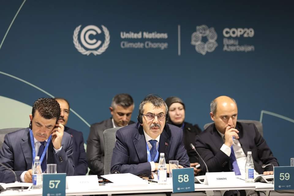 Yusuf Tekin'den COP29'da Çevre Çağrısı