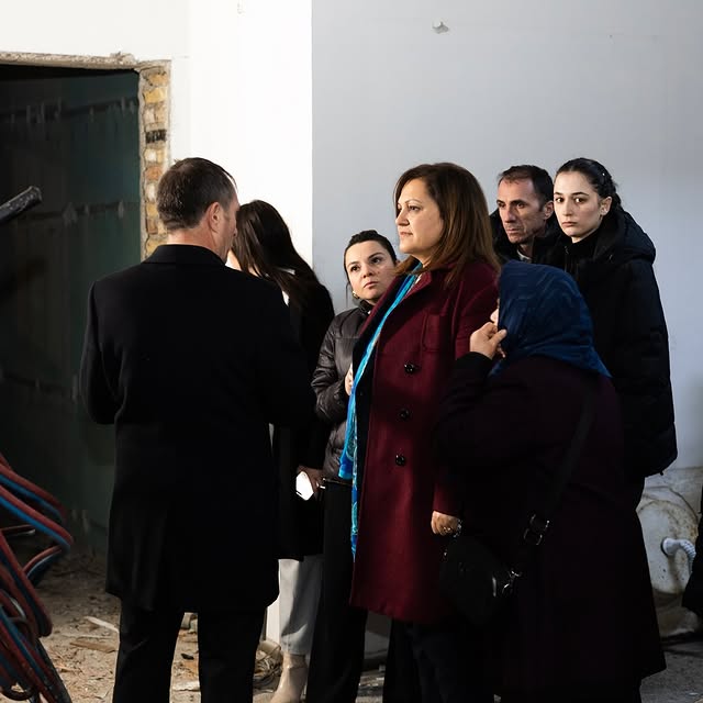 Belediye Başkanı Burcu Köksal, Eski Müze Çalışmalarını Yerinde İnceledi