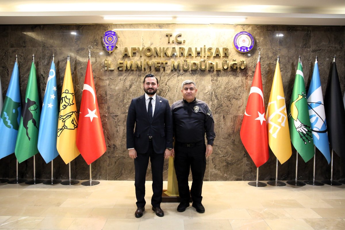 Yeşilçiftlik Belediye Başkanı'ndan Emniyet Müdürü'ne Nezaket Ziyareti