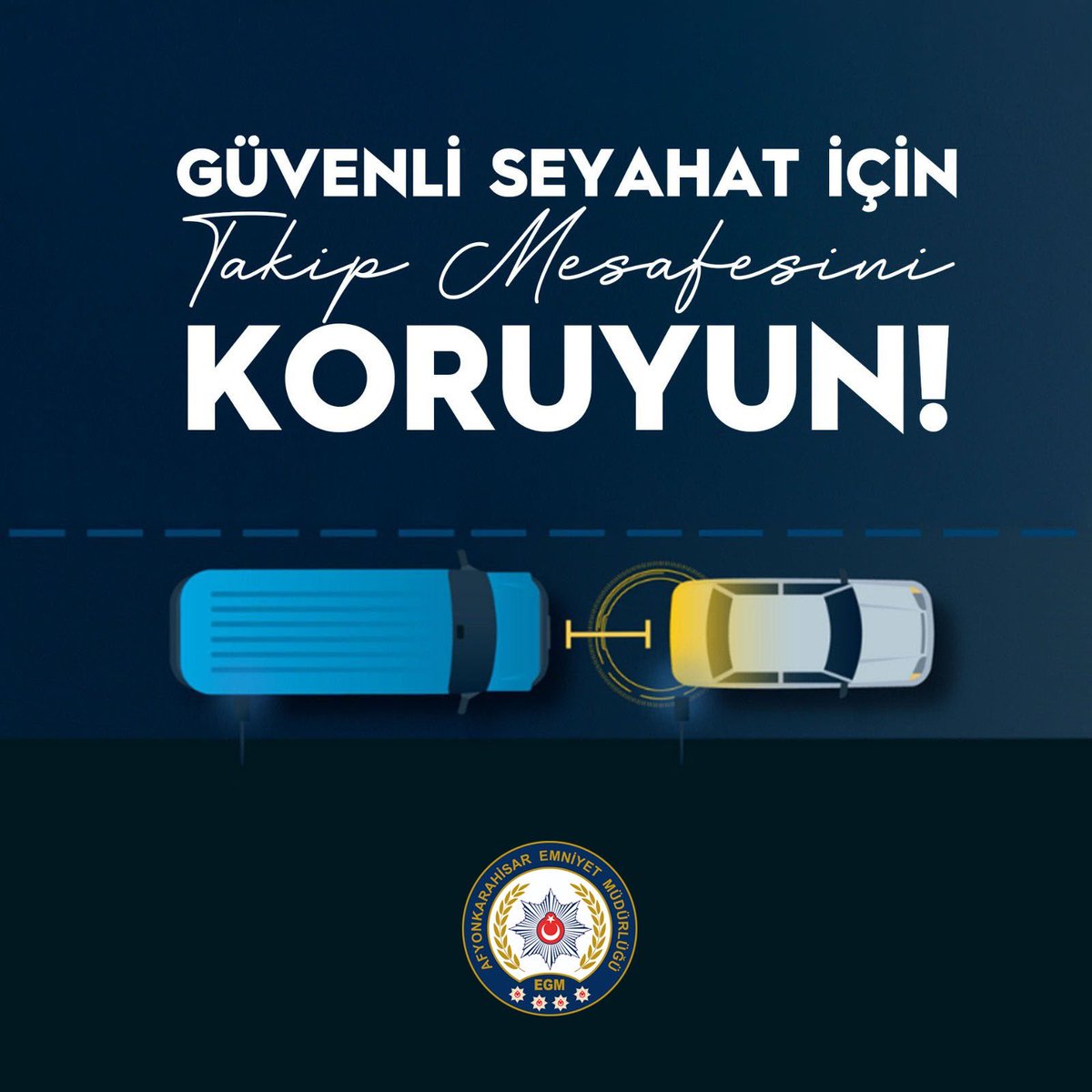 Güvenli Sürüş İçin Takip Mesafesini Koruyun