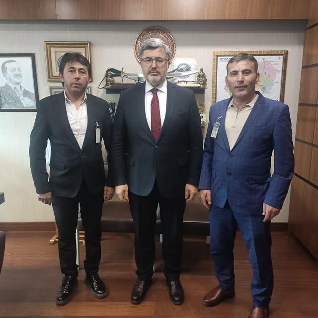 Milletvekili Ali Özkaya, Değirmenayvalı Belediye Başkanı Halil Çelik'i Meclis'te Ağırladı