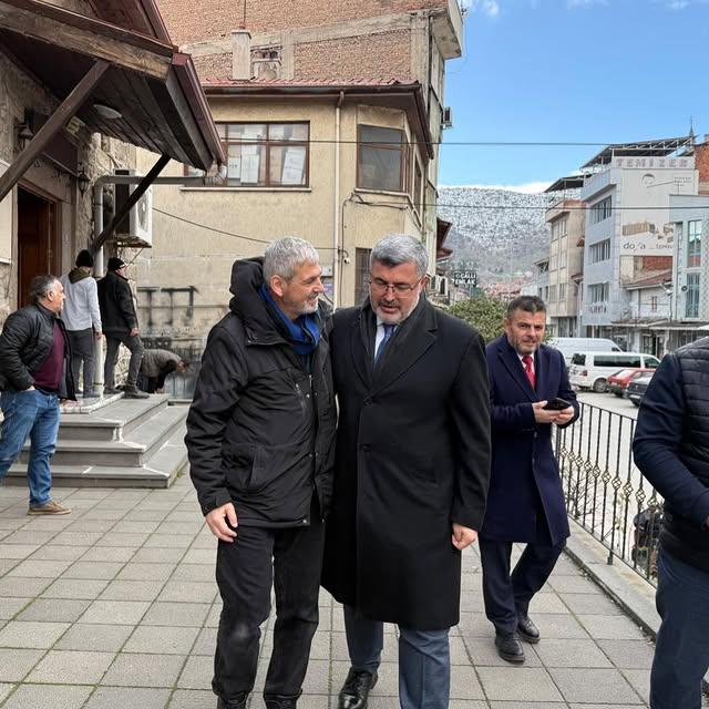 Afyonkarahisar Milletvekili Ali Özkaya, Cuma Namazı Sonrası Vatandaşlarla Buluştu