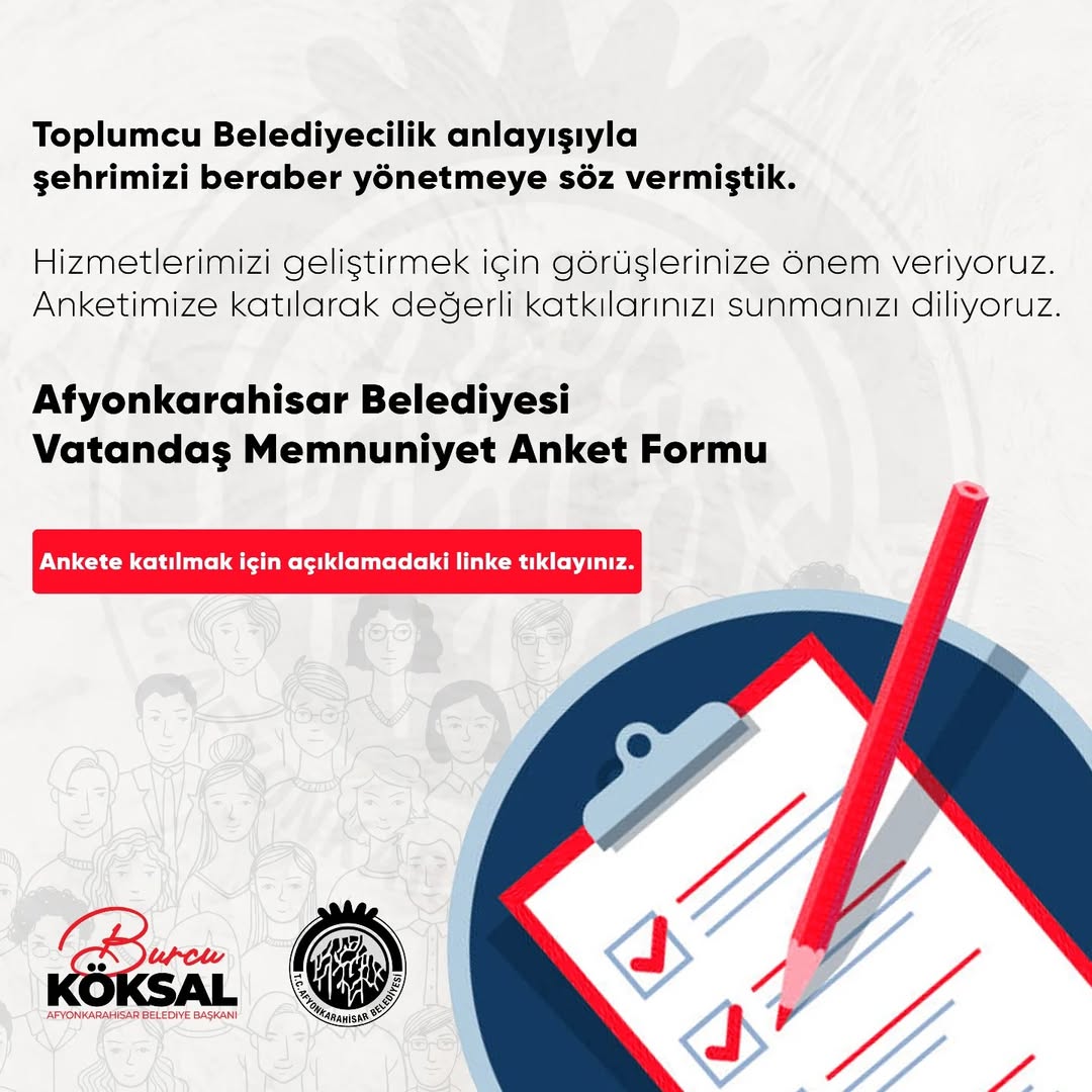 Afyonkarahisar Belediyesi'nden Katılımcı Yönetim Adımı