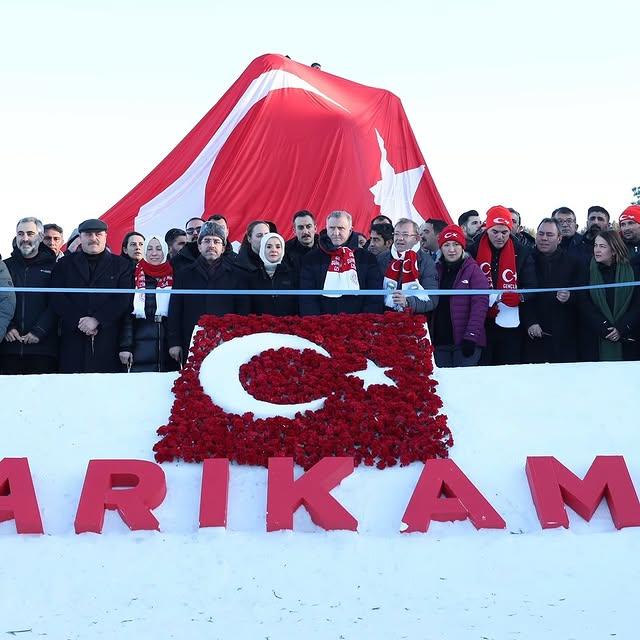 Sarıkamış Harekâtı'nın 110. Yıl Dönümünde Kahraman Mehmetçiklerimizi Rahmetle Anıyoruz