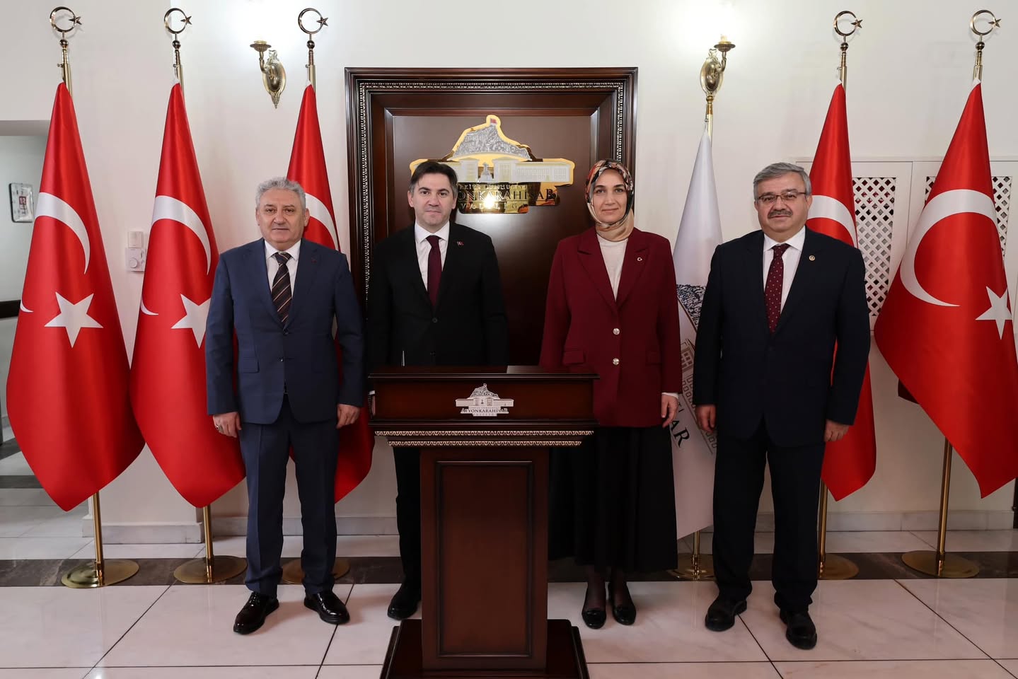 Afyonkarahisar Valisi Tarım Çalışmaları İçin Önemli İsimleri Ağırladı