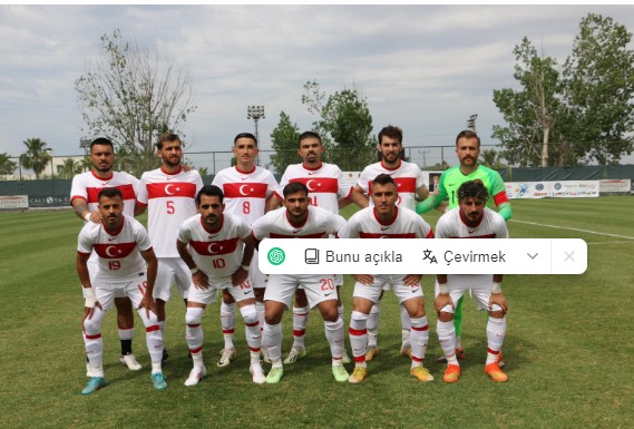 İşitme Engelliler Türkiye Milli Futbol Takımı Avrupa Şampiyonasında Üçüncü Oldu