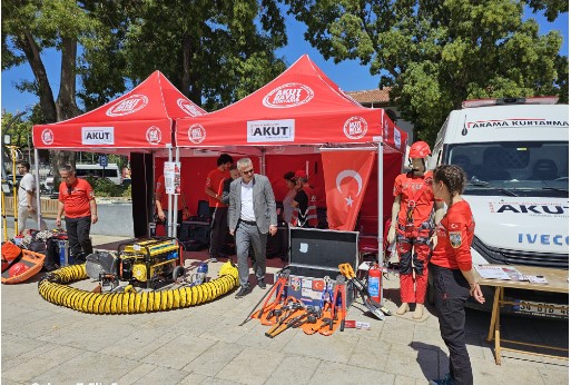 Akut Afyonkarahisar Ekibi 17 Ağustos Marmara Depremini Unutmadı.