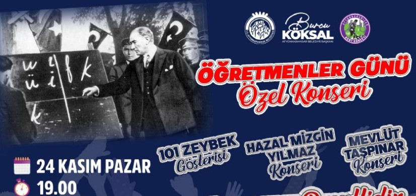 ÖĞRETMENLER GÜNÜNÜ COŞKUYLA KUTLAYACAĞIZ