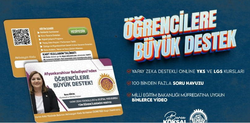 BAŞKANDAN GENÇLE BÜYÜK EĞİTİM DESTEĞİ--VİDE0HABER