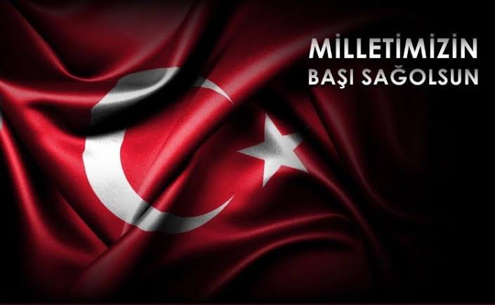 Milletimizin başı sağ olsun