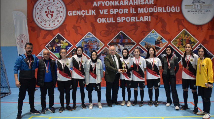 Okul Sporları Futsal Genç Kız MOkul Sporları Futsal Genç Kız Müsabakaları Sona Erdi