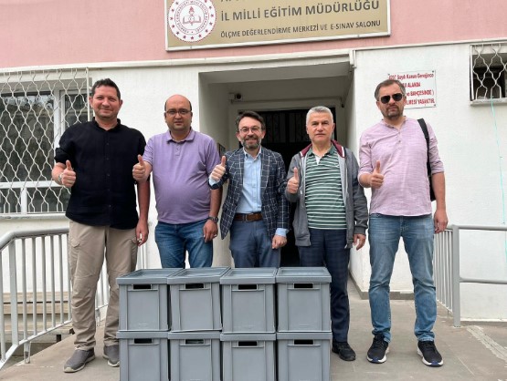 KİTAP OKUMA YARIŞMASI'NIN SINAVI YAPILDI