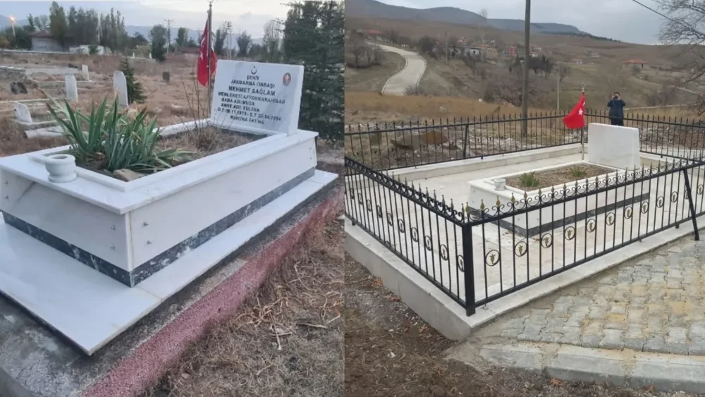 Afyonkarahisar'da Şehit Mezarları için Yeni Düzenleme