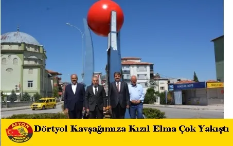 Dörtyol Kavşağımıza Kızıl Elma Çok Yakıştı