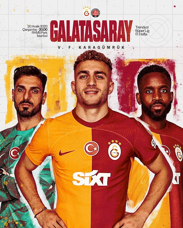 Galatasaray, V. F. Karagümrük Karşısında Ligdeki Konumunu Belirleyecek.