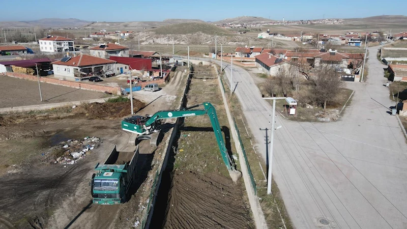 Gebeceler Beldesi'nde Taşkın Riskine Karşı Önlem Alınıyor