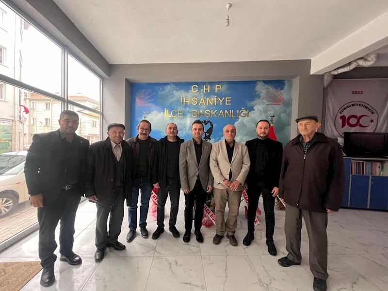 CHP Afyonkarahisar, İhsaniye İlçe Başkanlığı binasını ziyaret etti