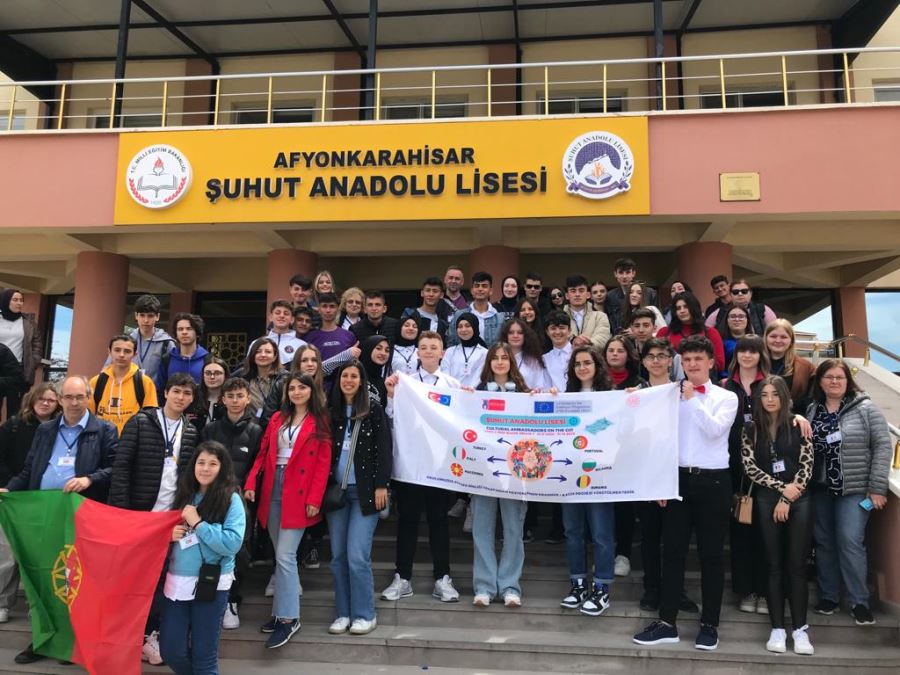 Şuhut Anadolu Lisesi Yurt dışından Gelen misafirlerini ağırladı