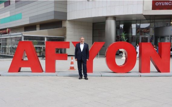 AK Parti Afyonkarahisar Milletvekili İbrahim Yurdunuseven’in basın açıklaması.