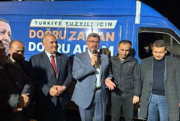 Milletvekili Ali Özkaya, Cumhurbaşkanlığı 2 Tur seçimleri için çalışmalarını sürdürüyor