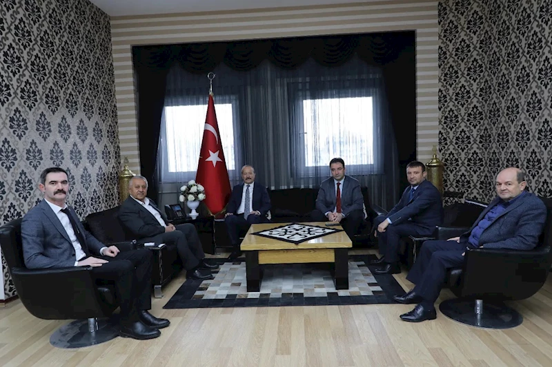 MHP heyeti Afyonkarahisar Belediye Başkanı'yla bir araya geldi