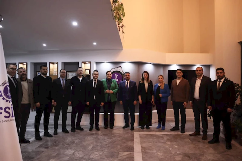 CHP Afyonkarahisar İl Başkanlığı,iş dünyasını ziyaret etti.
