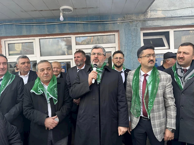 AKP, Tatarlı Beldesinde Coşkulu Seçim Ofisi Açtı