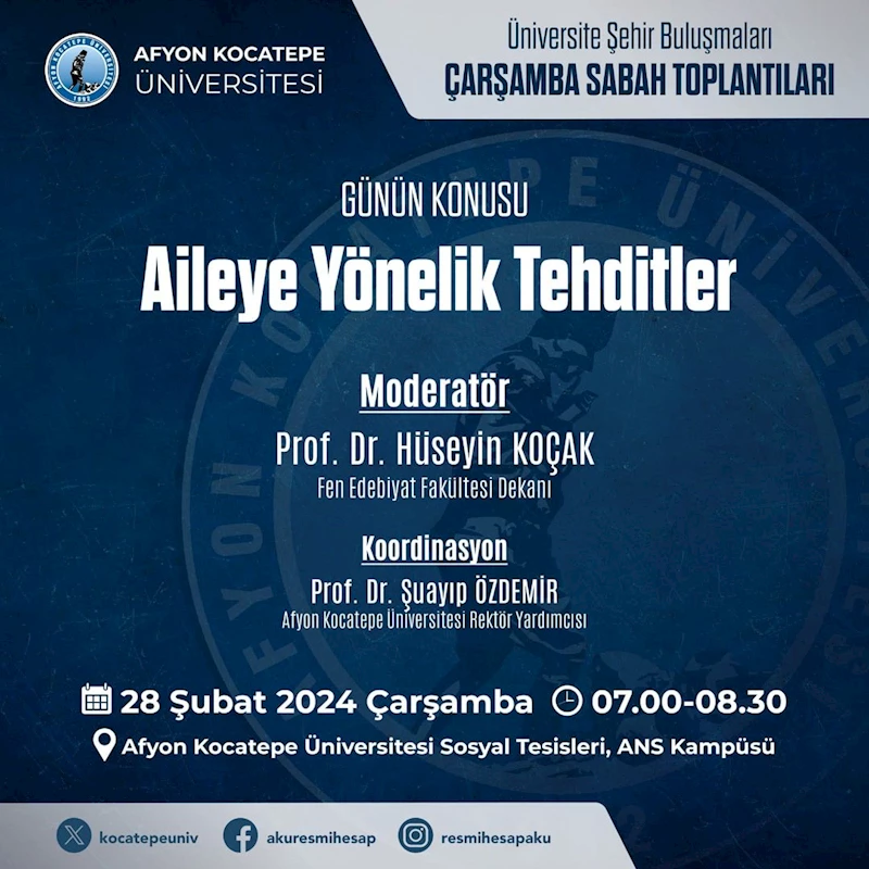 Afyon Kocatepe Üniversitesi'nde 