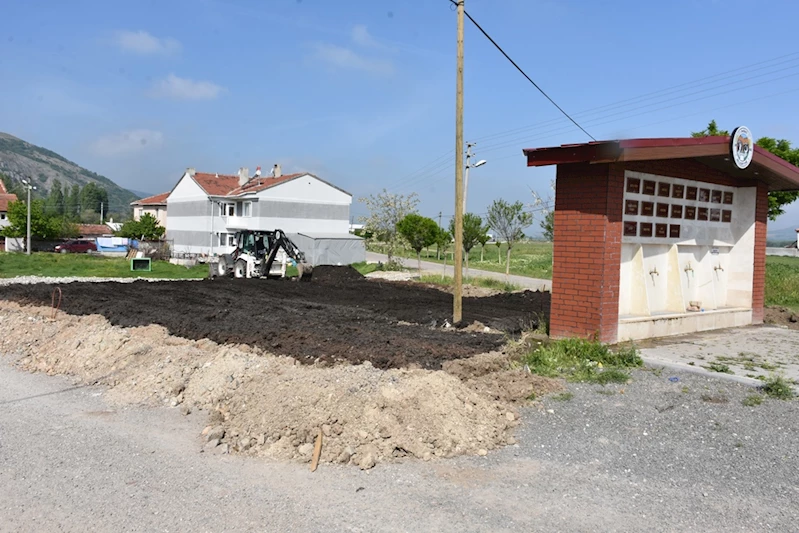 Yenice Mahallesinde Yeni Park Alanı Hazırlıkları Tamamlandı