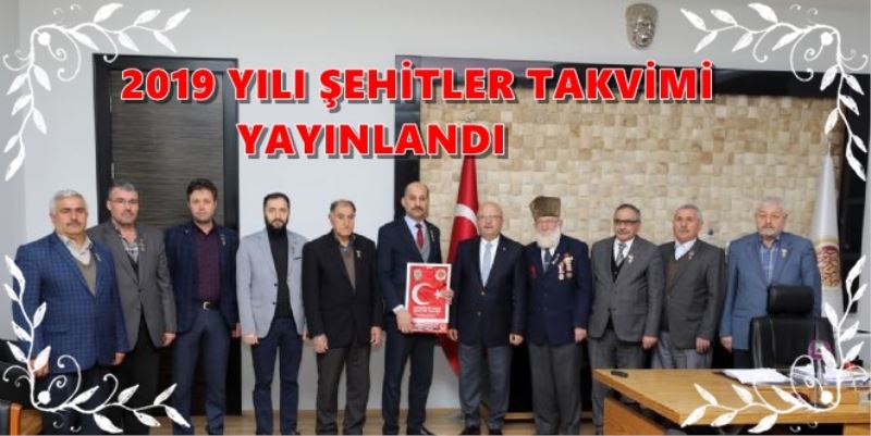 2019 Yili Sehitler Takvimi Yayinlandi