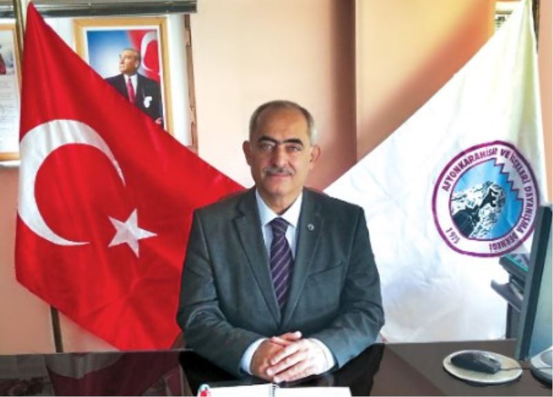 Afyonkarahisar ve Ilçeleri Dayanisma Dernegi Genel Baskani Mehmet Ali Özerkan'in Yeni Yil Mesaji
