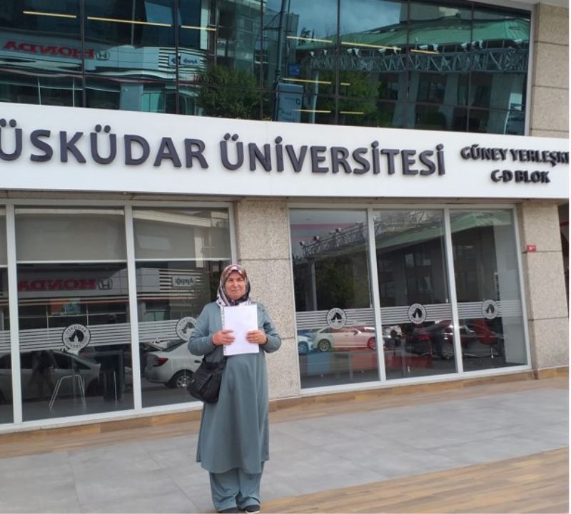 Ilkokul mezunu Fatma Tunca’nin yüksek lisansa uzanan basari hikayesi