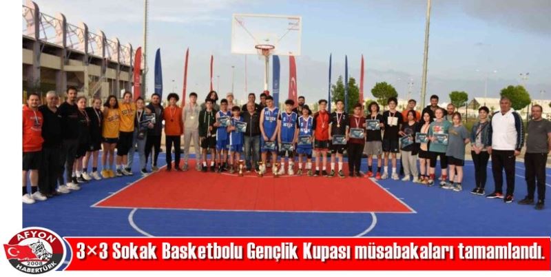 3×3 Sokak Basketbolu Gençlik Kupasi müsabakalari tamamlandi.