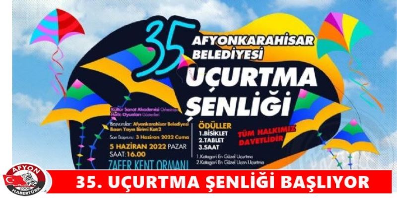 35. UÇURTMA SENLIGI BASLIYOR