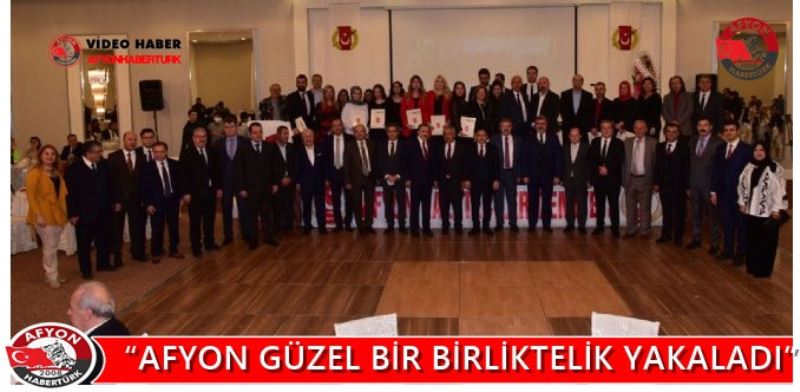 “AFYON GÜZEL BIR BIRLIKTELIK YAKALADI”