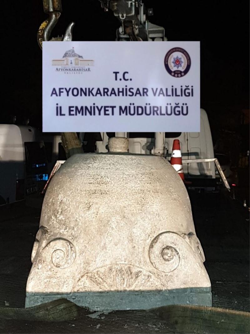 Afyonkarahisarda Tarihi Eser Operasyonu