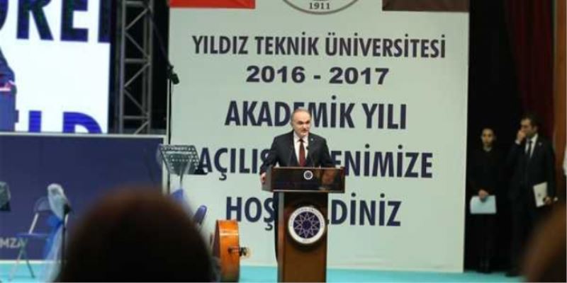 Bakan Özlü, Yildiz Teknik Üniversitesi Akademik Yili Açilis Törenine Katildi