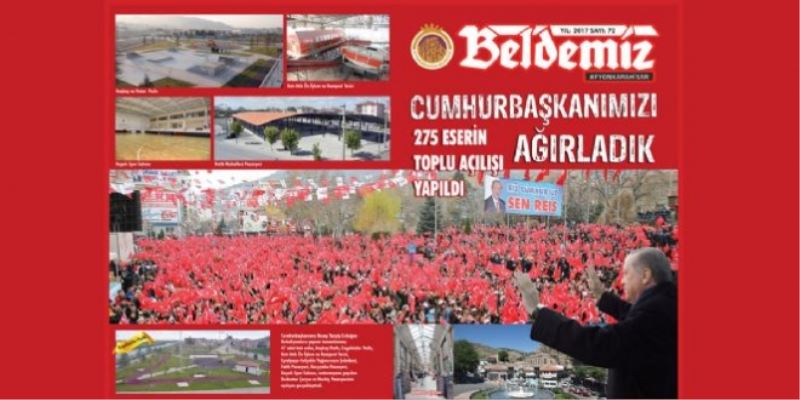 Beldemizin 72. Sayisi Çikti